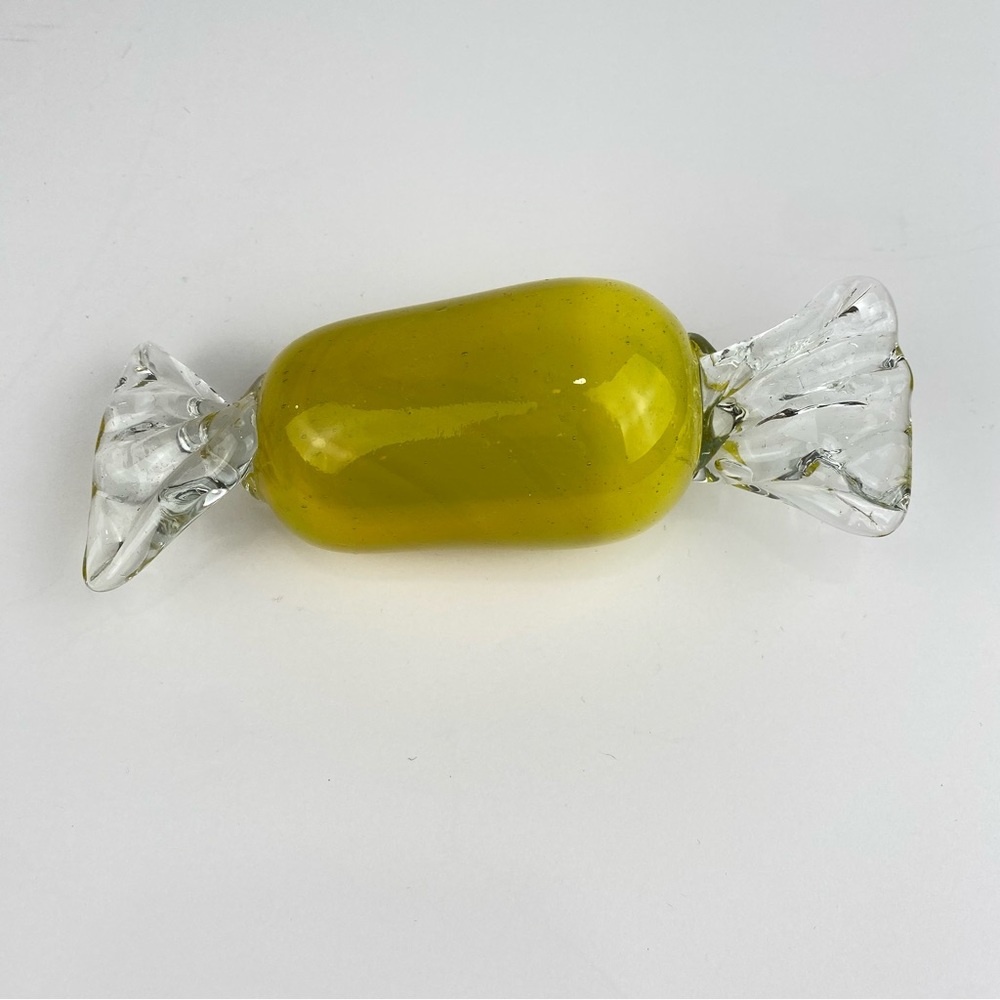 Vintage Late 20th Century Art Glass Cellophane Candy - Picture 3 of 4
